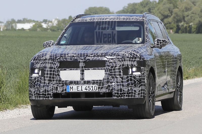 BMW X7 spyshots