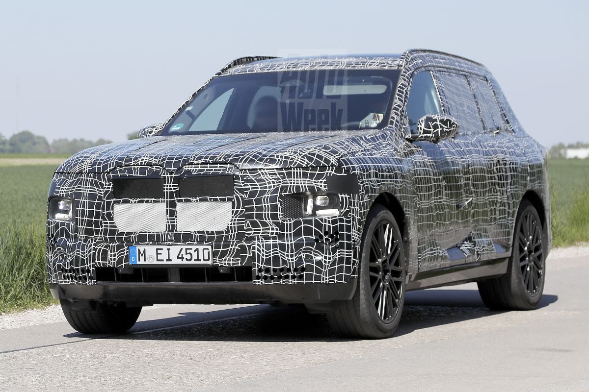 BMW X7 spyshots