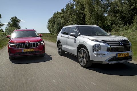 Opvolger plug-in pionier tegen populairste PHEV van nu: Mitsubishi Outlander PHEV vs. Skoda Kodiaq