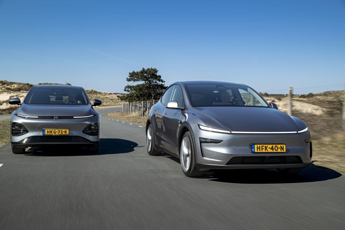 dubbeltest Tesla Model Y vs XPeng G6