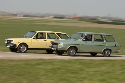 Toen stationwagons nog echte werkpaarden waren - Renault 12 Break vs. Fiat 131 Mirafiori Familiale