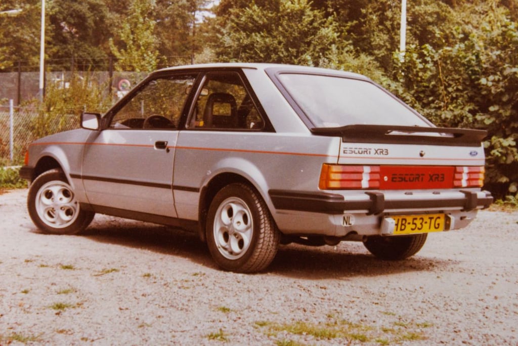 Ford Escort XR Eerste auto