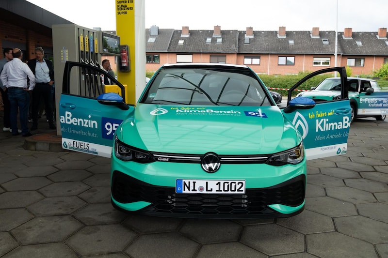 KlimaBenzin95 benzinestation Duitsland