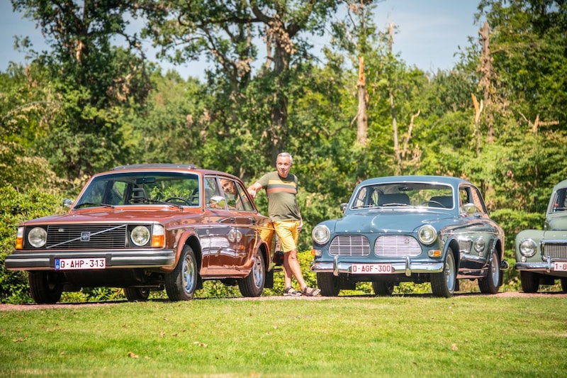 Stef De Wachter verzamelt Volvo's