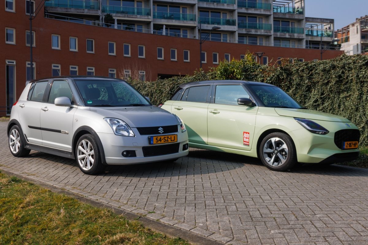 Suzuki Swift Oud en Nieuw