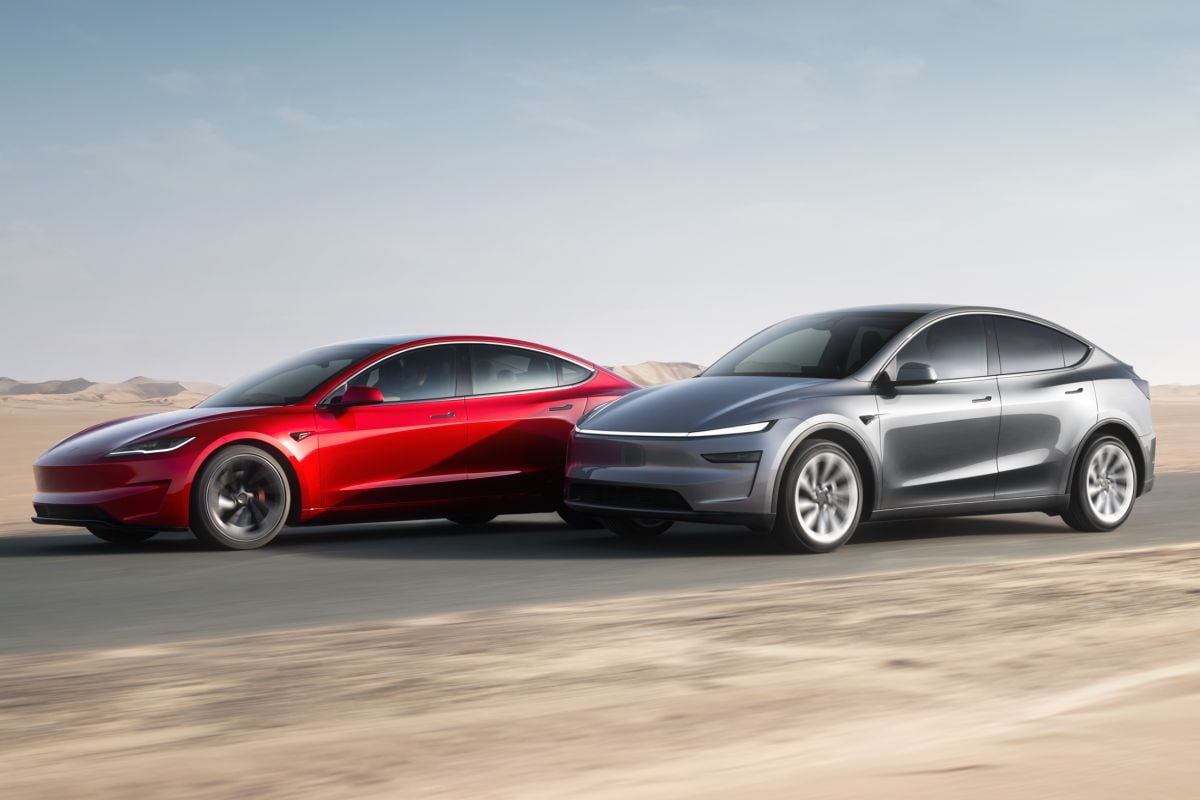 Tesla Model Y en Model 3