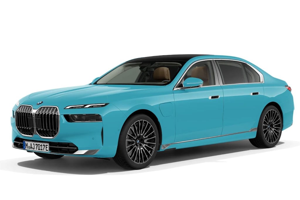 BMW individual lakkleuren special request configurator