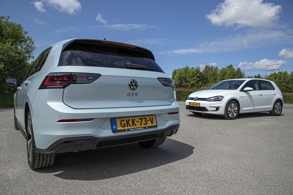 Volkswagen Golf GTE en Volkswagen e-Golf