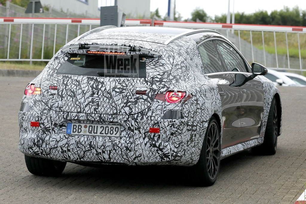 Mercedes-AMG CLA Shooting Brake spyshots