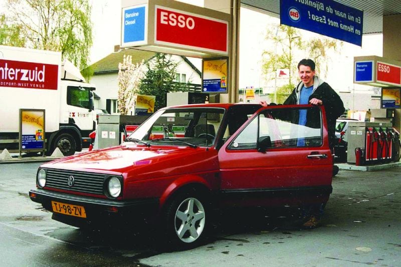 Volkswagen Golf II voor mijn eerste auto