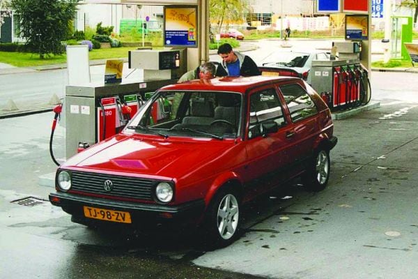 Volkswagen Golf II voor mijn eerste auto