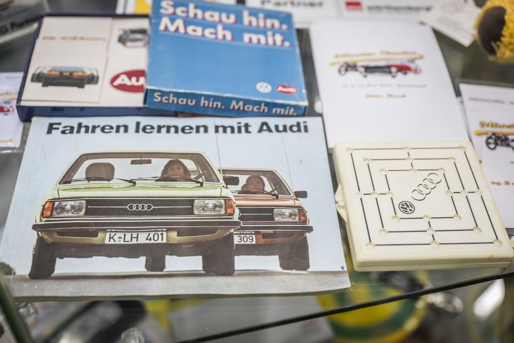 Audi en miniatuur museum