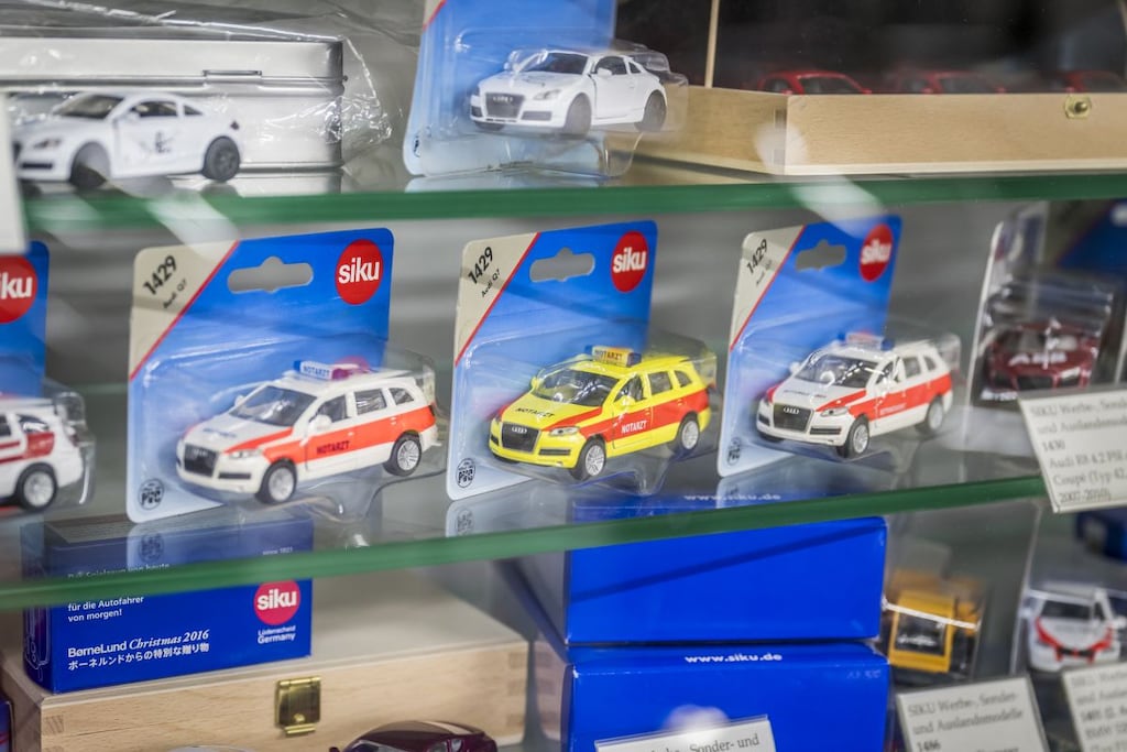 Audi en miniatuur museum