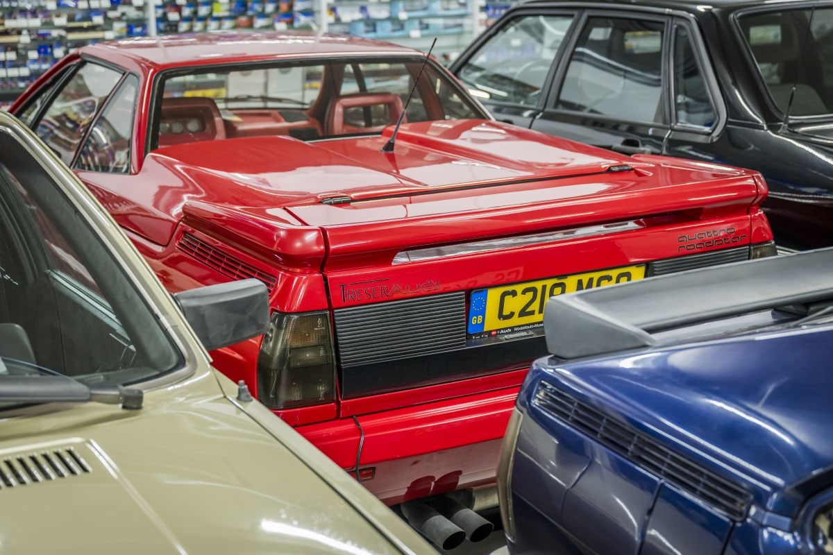 Audi en miniatuur museum