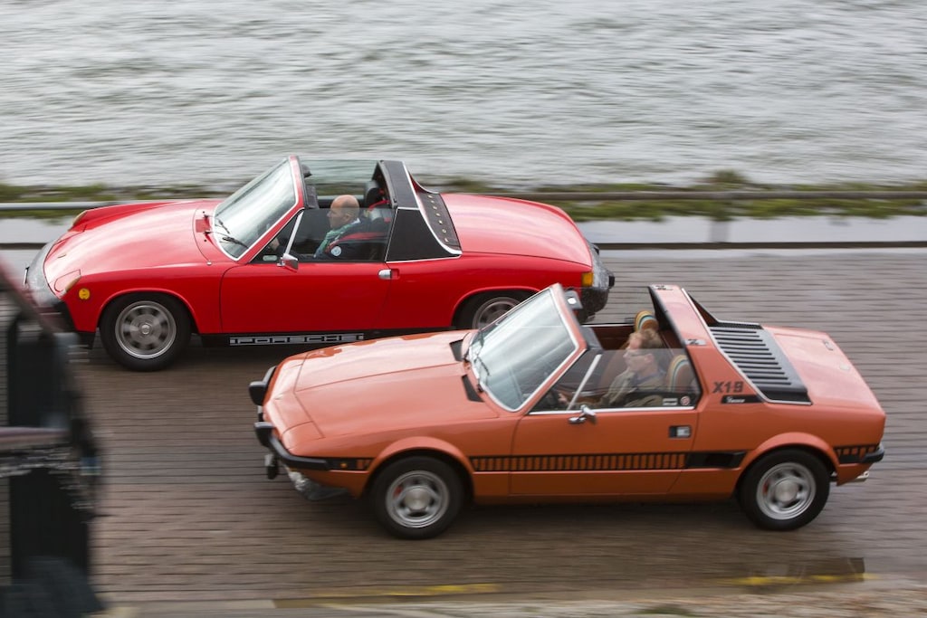 Porsche 914 vs. Fiat X 1/9