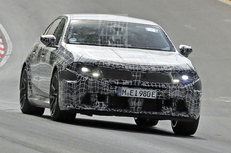BMW M5 spyshots