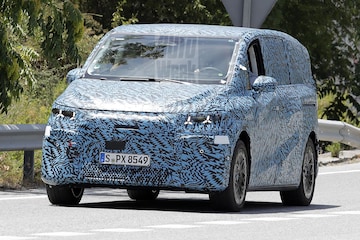 Mercedes-Benz V-klasse spyshots