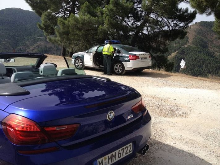 BMW m6 politie