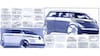 Volkswagen ID Buzz designschetsen 2009