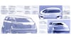 Volkswagen ID Buzz designschetsen 2009