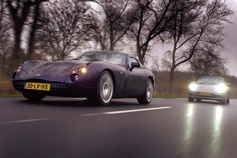 TVR Tuscan  Porsche 911 Targa