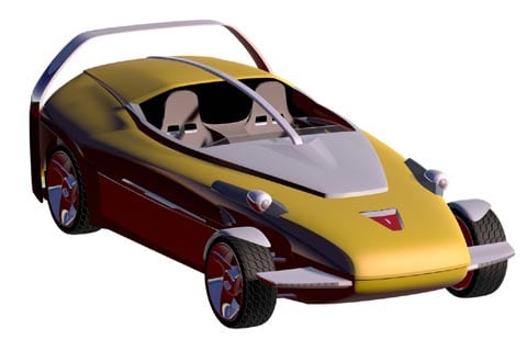 Amfibie-studie: Rinspeed Splash