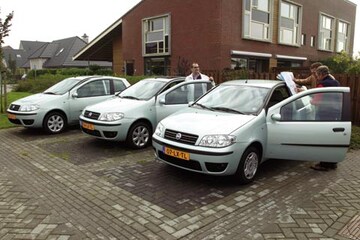 Fiat Punto's zuinigheidsrit