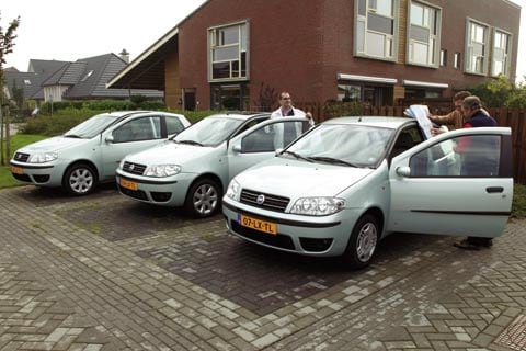 Fiat Punto's zuinigheidsrit