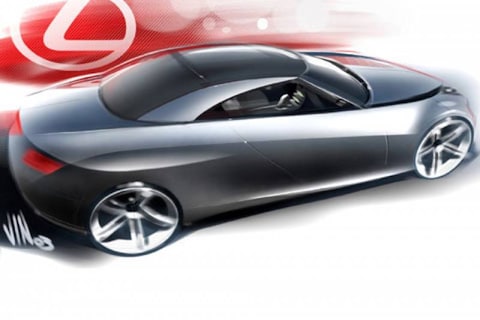 Lexus LF-C concept in New York