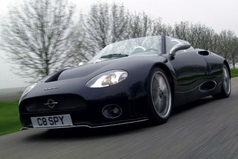 Eerste rijtest: Spyker C8 Spyder (2003)