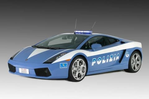 Een Lambo voor de Italiaanse politie