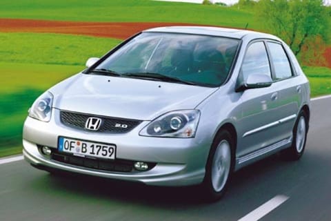Honda Civic met 2,0-liter motor