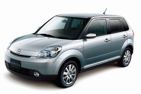 Mazda Verisa niet voor Europa