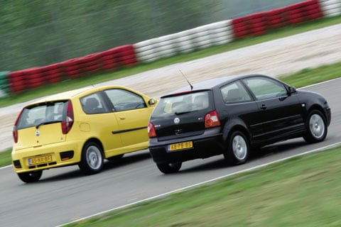 Fiat Punto 1.9 JTD Abarth - Volkswagen Polo 1.9 TDI Highline