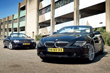 Dubbeltest BMW 645Ci Cabrio - Mercedes SL 500