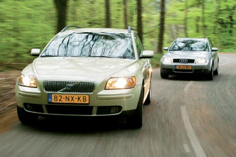 Volvo V50 2.4 Elite – Audi A4 Avant 2.0 5V