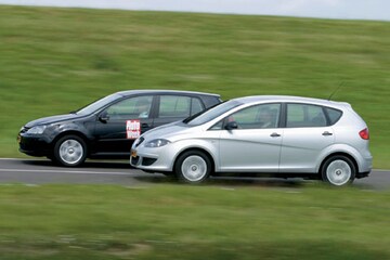 Dubbeltest Seat Altea - Volkswagen Golf