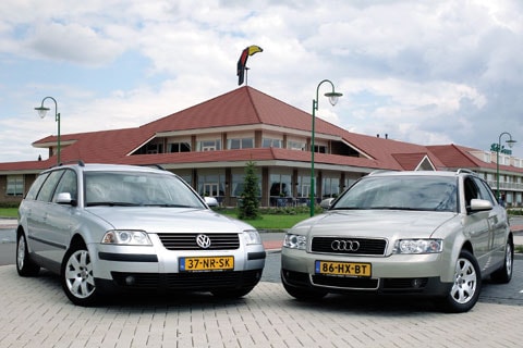 Audi A4 Avant TDI - 2002 - Volkswagen Passat Variant TDI 2004