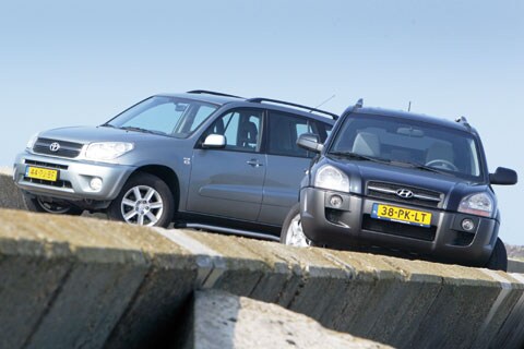 Hyundai Tucson 2.0i CVVT DynamicVersion – Toyota RAV4 Linea Luna