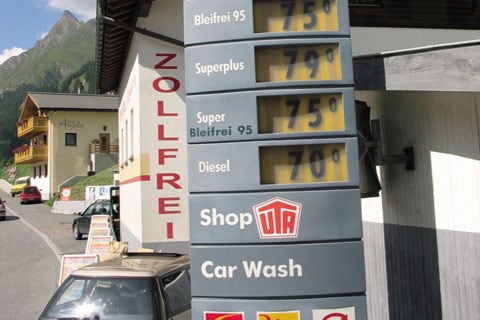 Goedkope benzine