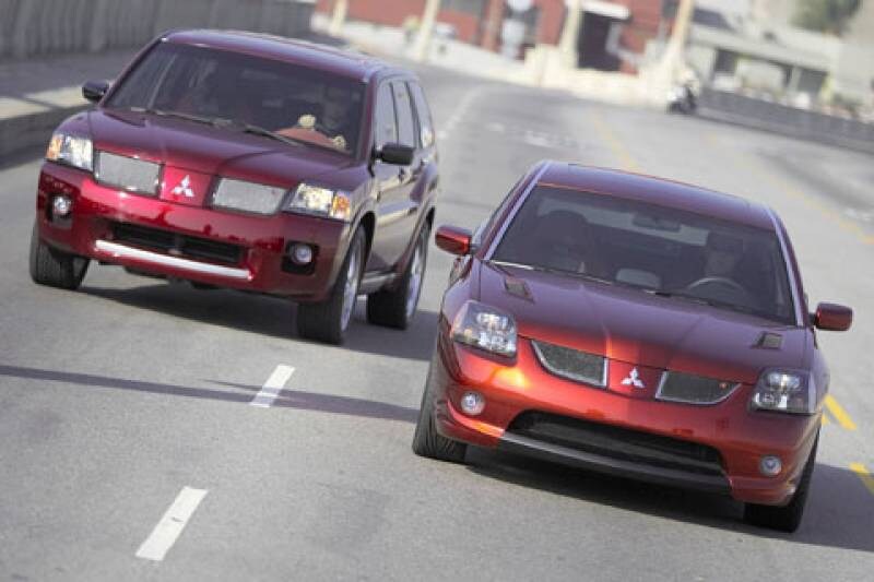 Mitsubishi Galant & Endeavor Ralliart concept cars