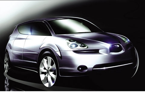 Subaru B9X in Detroit