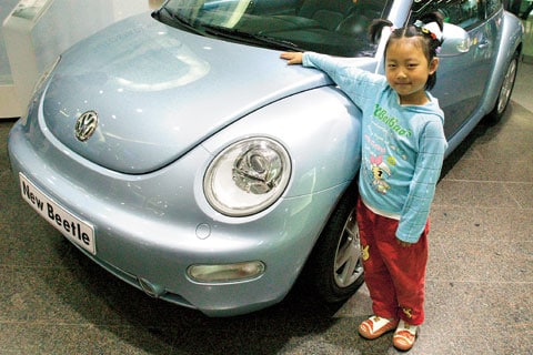 Volkswagen New Beetle in China