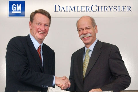 GM en DaimlerChrysler bouwen samen hybride