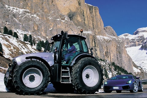 Eerste rit per Lamborghini