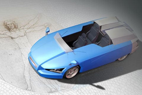 Toekomstvisie van Rinspeed