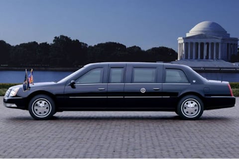 Nieuwe auto voor George W.