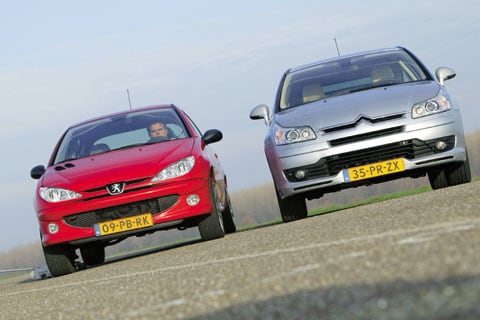 Citroën C4 Coupé VTS 180 – Peugeot 206 RC