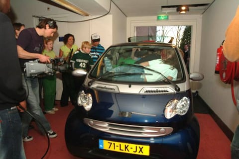 In welke auto passen vier kinderen?