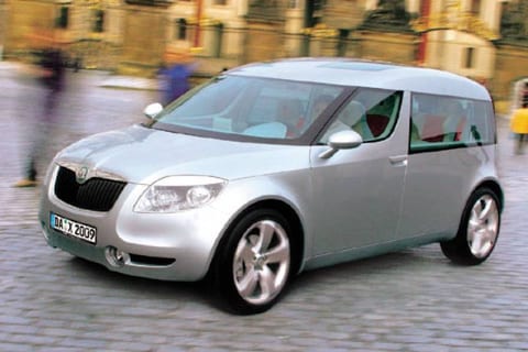 Skoda Roomster in productie